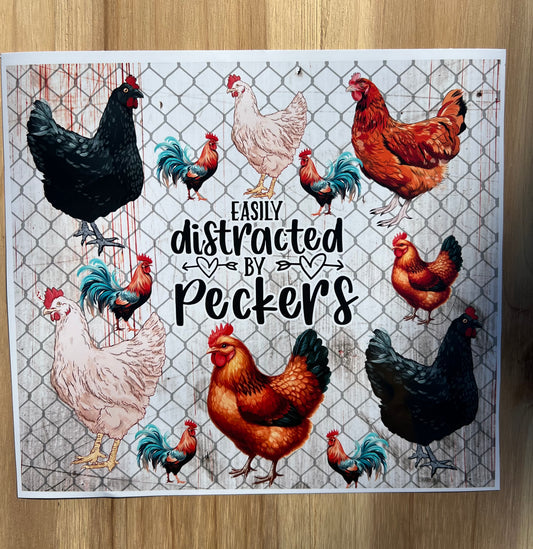 VS3 Peckers Vinyl for tumblers 20oz