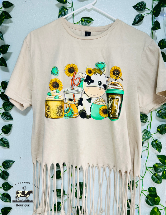 Baby Cow Tassel T-Shirt